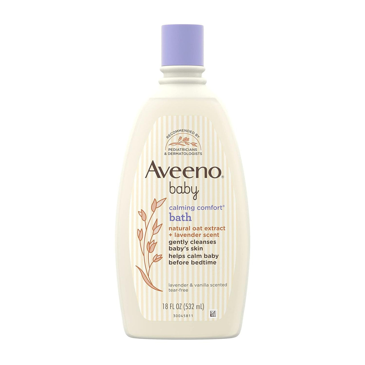 Aveeno Baby Calming Comfort Bath With Lavender And Vanilla, 18 Oz